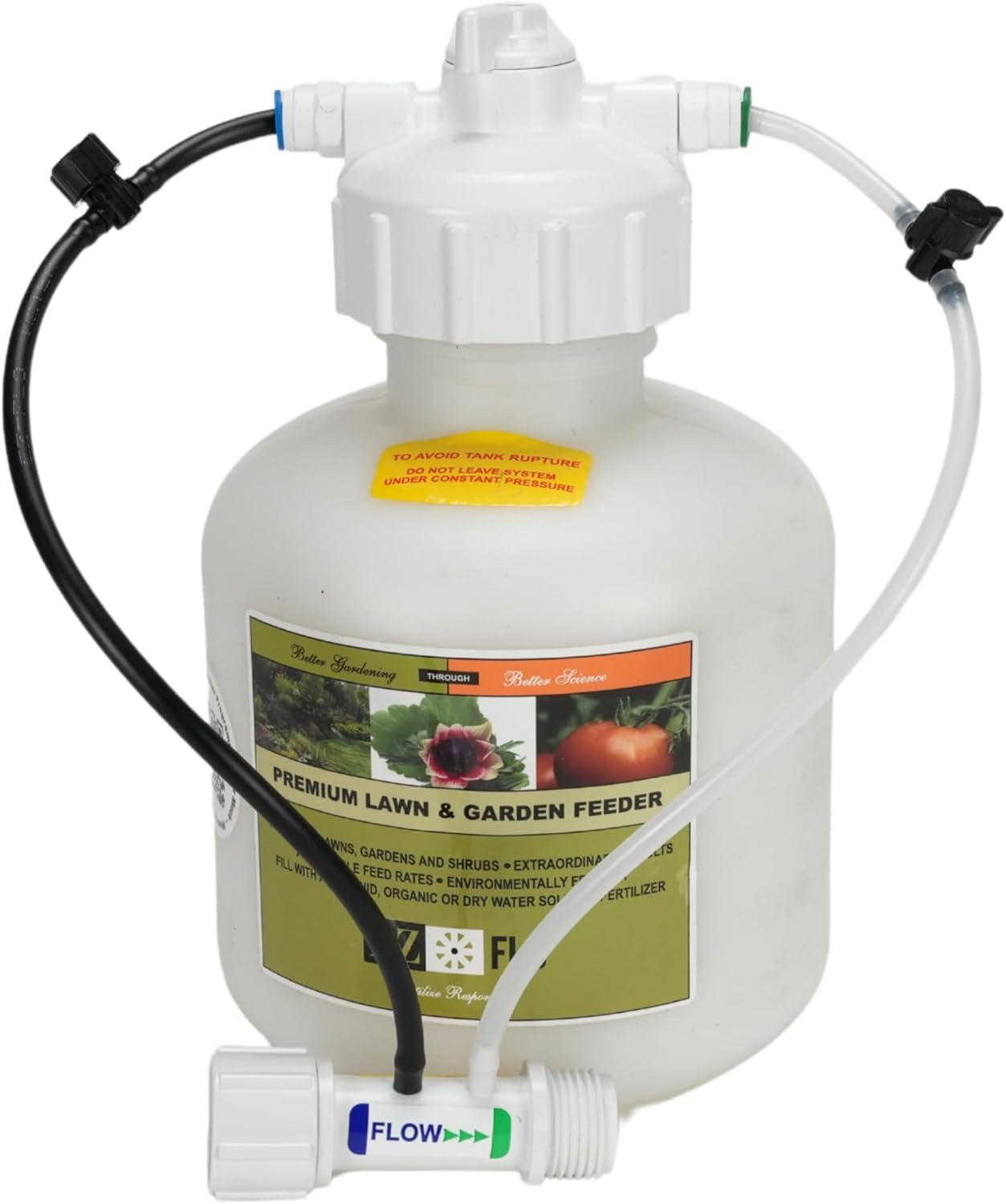 EZ-FLO 3/4 Gallon Hose‑Bib & Drip Fertilizer Injector
