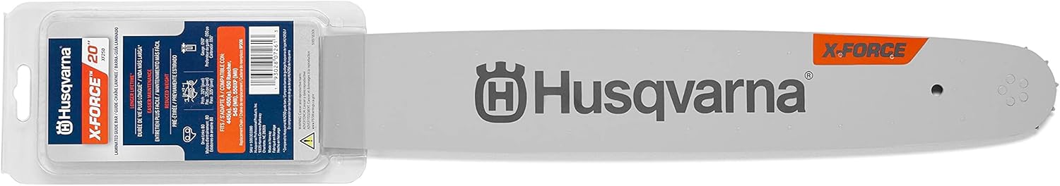 Husqvarna 599303280 X-Force 20 Inch Chainsaw Bar