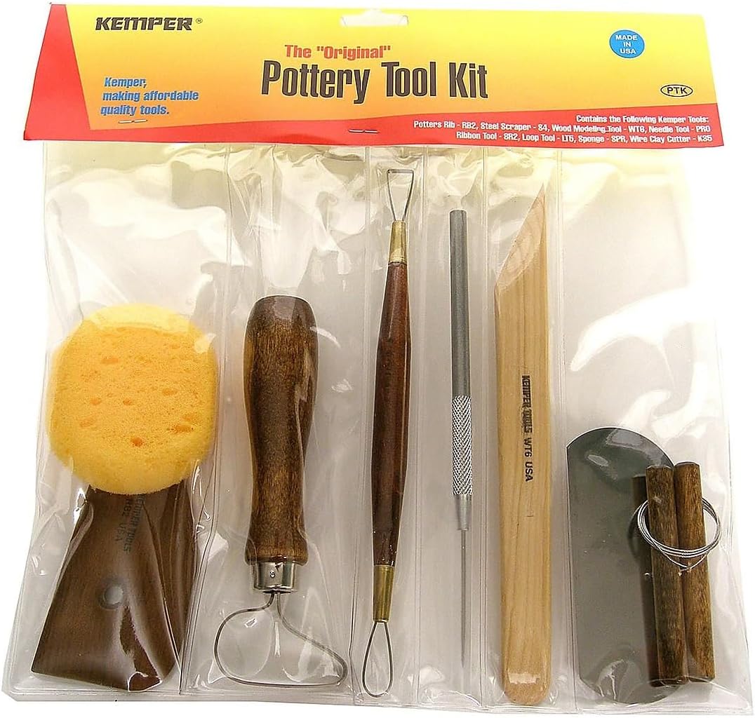 Kemper Pottery Tool Kit Set of 7