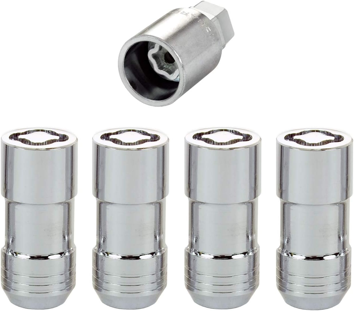 MCGARD 24210 Chrome Cone Seat Wheel Locks